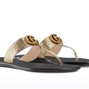 Gucci GG thong slides